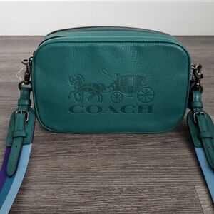 NWOT Coach 75818 Jes Leather Crossbody Viridian